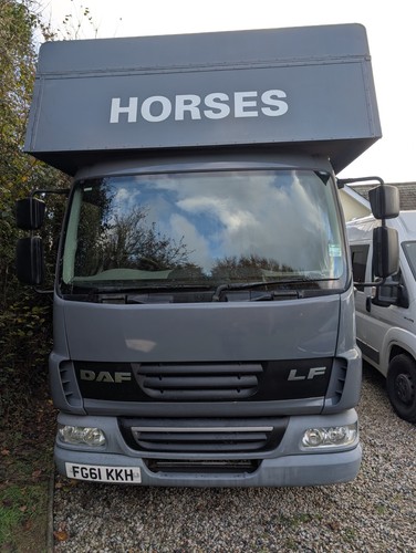 2011 daf horse lorry - horse,