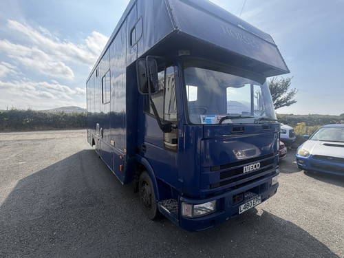 Iveco 75e15 horse lorry box - iveco,