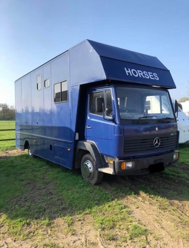 Mercedes compact horse lorry